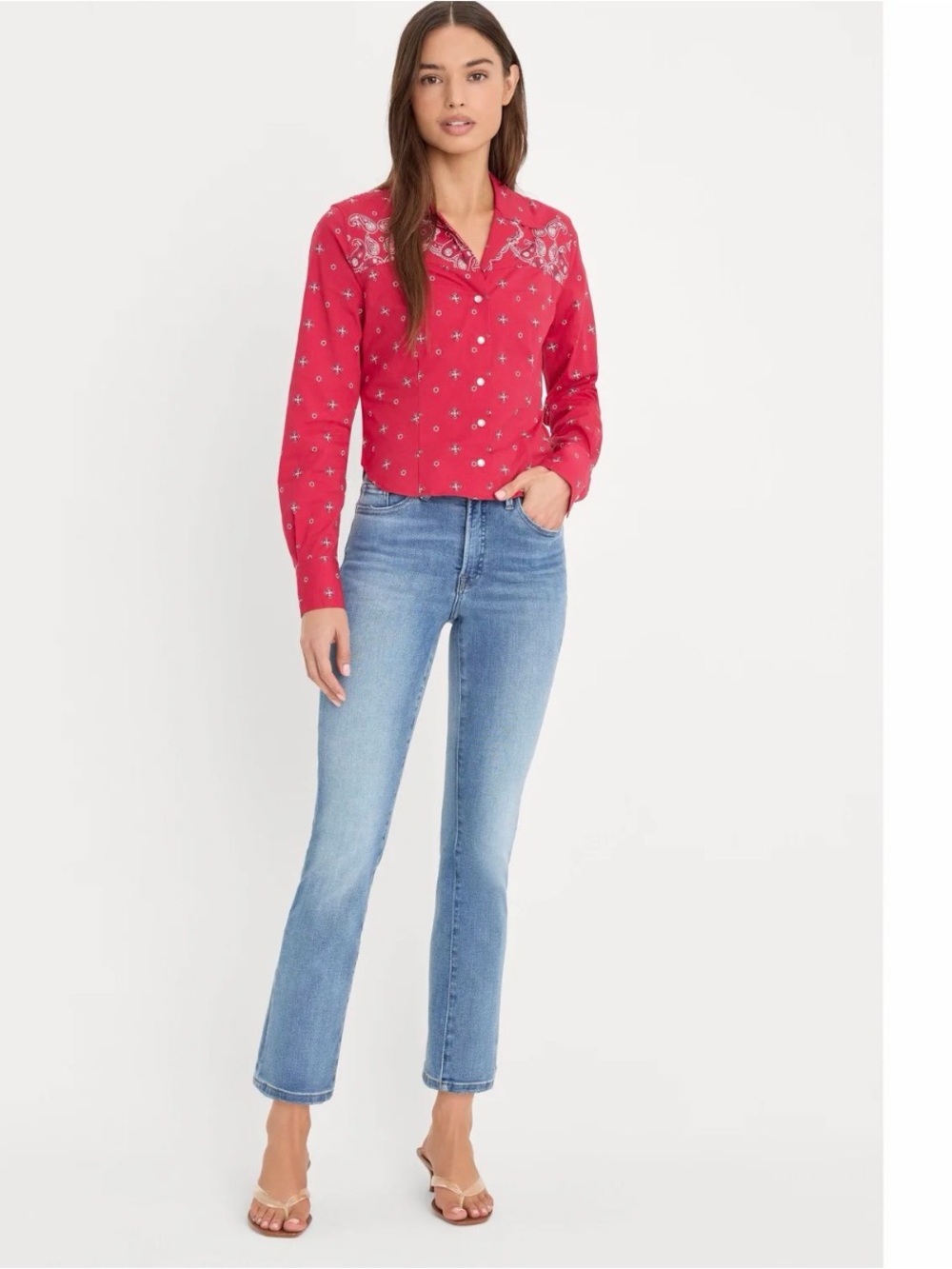 Good American x Dolly Parton Jolene Straight Jeans – size 24 plus